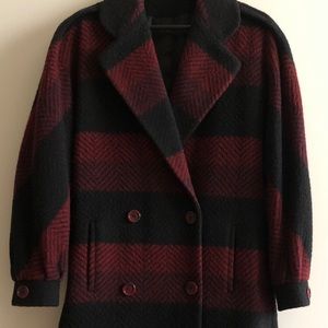 Vtg • Peabody House NY wool coat